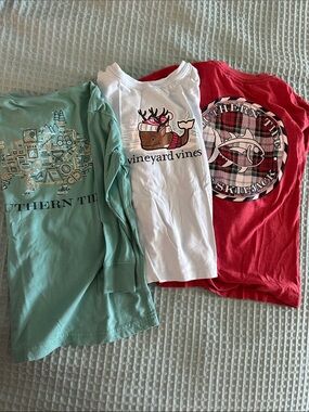 Bundle of 3 VV & ST Kids  Graphic Long Sleeve Tees